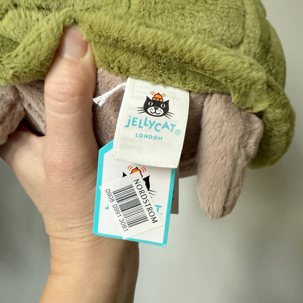 AUTHENTIC Jellycat Timmy Turtle Skating NWT - Fast Shipping! - Picture 5 of 7